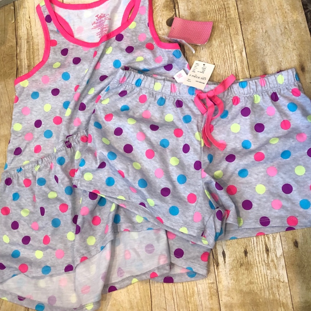 Girls Justice 2-piece pajama set. Brand New